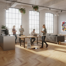 2mm UV Coated Herringbone Luxury Vinyl Flooring