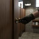 Solid Brass WC Turn and Release Knob with Antique Finish