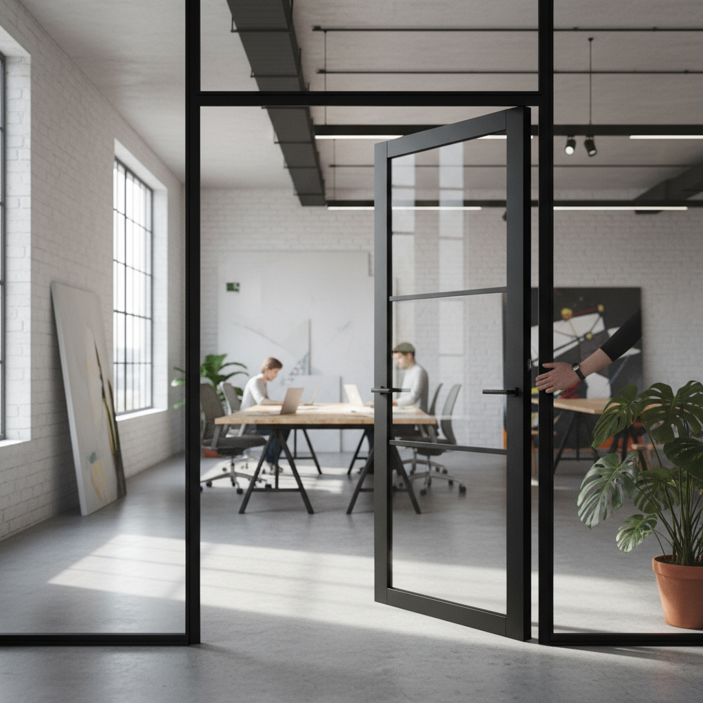 Internal Fully Finished Industrial Studio Door