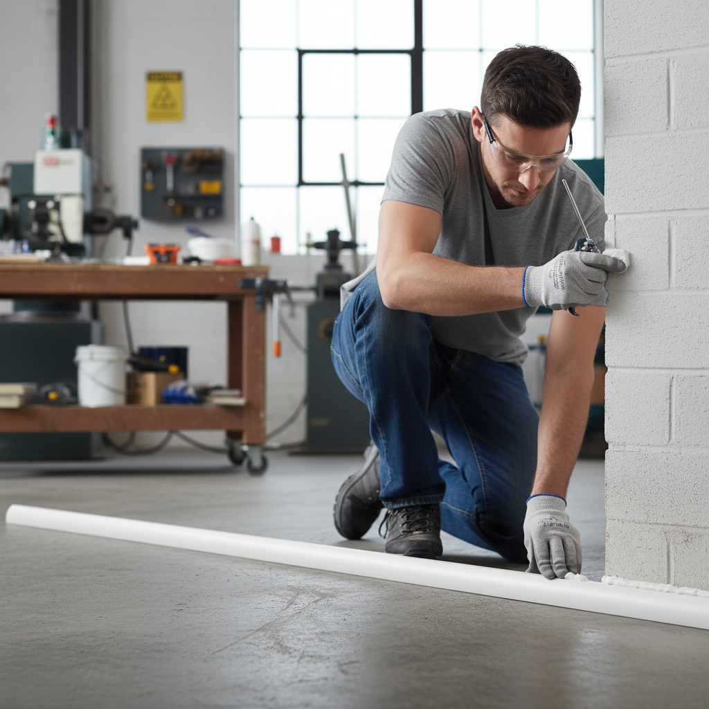 Water-Resistant Quadrant Moulding 2.4m Length 17mm x 17mm