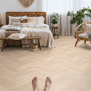 Herringbone 14mm UV Oiled Engineered Real Wood Flooring -...