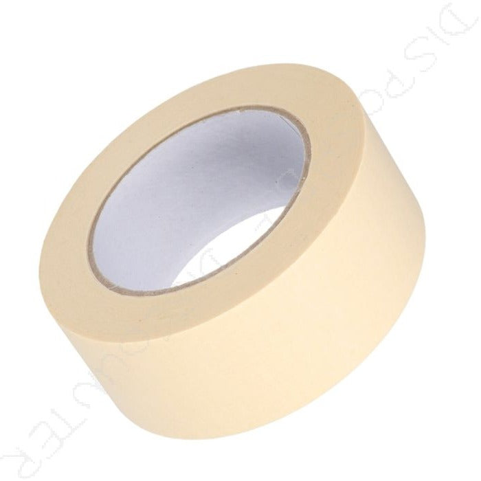 High Quality Beige Painters Masking Tape Perfect For Indoor Use - 50m