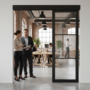 Internal Fully Finished Industrial Pocket Door Set