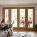 Premium Clear Glazed Room Divider with Matching Side Panels and Universal Frame - Customizable Sizes Available