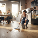 SPC 5mm Embossed Rigid Core Vinyl Flooring with Oak Effect