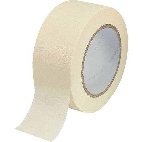 High Quality Beige Painters Masking Tape Perfect For Indoor Use - 50m