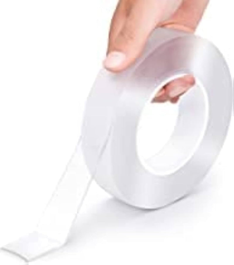 High Quality Transparent Mounting Tape Perfect For Indoor Use - 5m