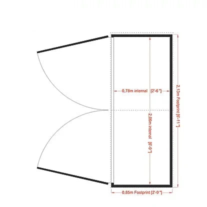 Heavy Duty Apex Timber Bike Store Reliable Solution For Bicycle Storage