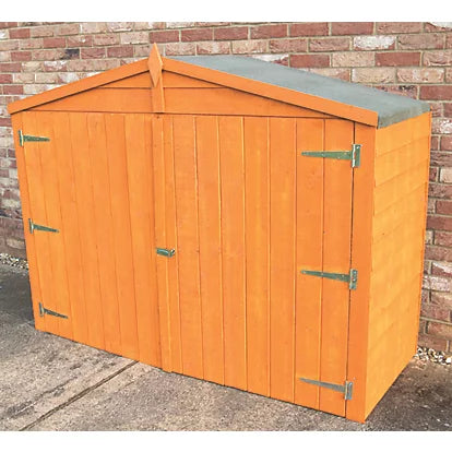 Heavy Duty Apex Timber Bike Store Reliable Solution For Bicycle Storage