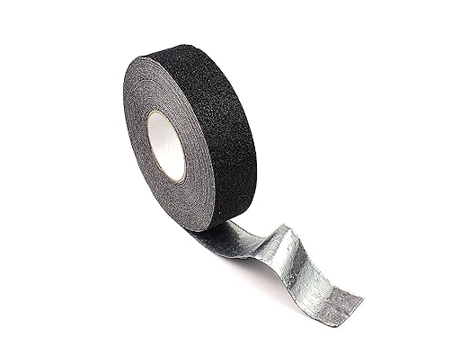 Premium Black Self-Adhesive Anti-Slip Tape Perfect For Stair Nosings - 18m