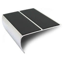 Premium Aluminium Stair Edge Trim 87mm x 40mm Non-Slip PVC Insert