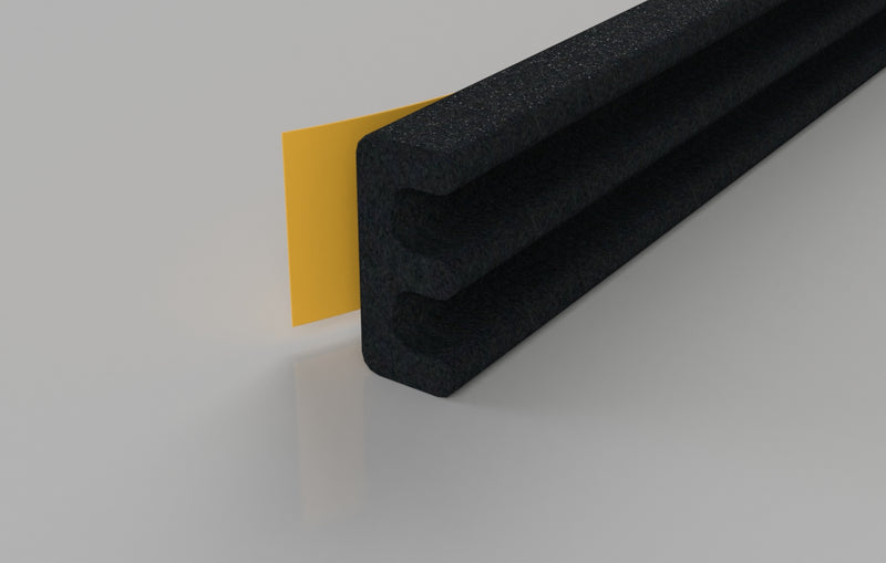 Premium Quality Self-Adhesive EPDM E Profile Draught Strip For Effective Sealing