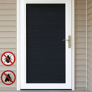 Fiberglass Black PVC Coated Insect Mesh – Lightweight Fly Screen for Doors & Windows