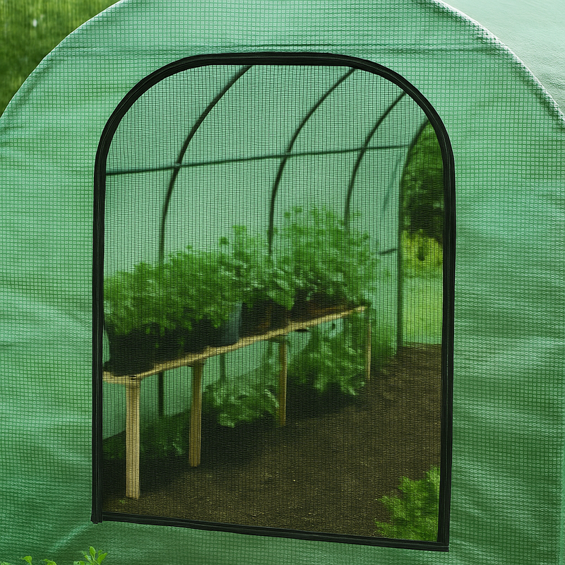 Fiberglass Black PVC Coated Insect Mesh – Lightweight Fly Screen for Doors & Windows