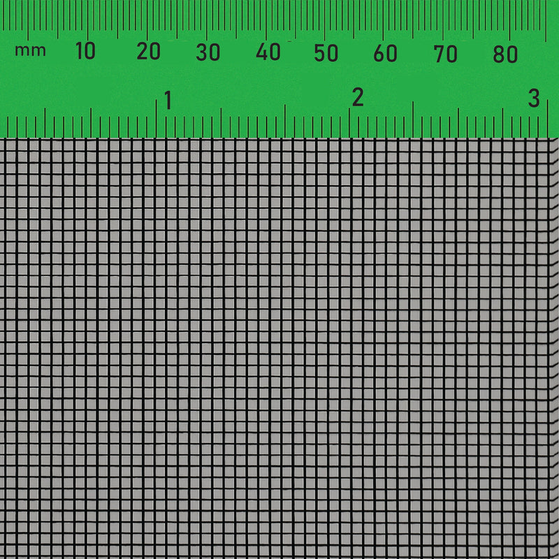 Black PVC Coated Fiberglass Soffit Mesh – Ventilated Insect Screen