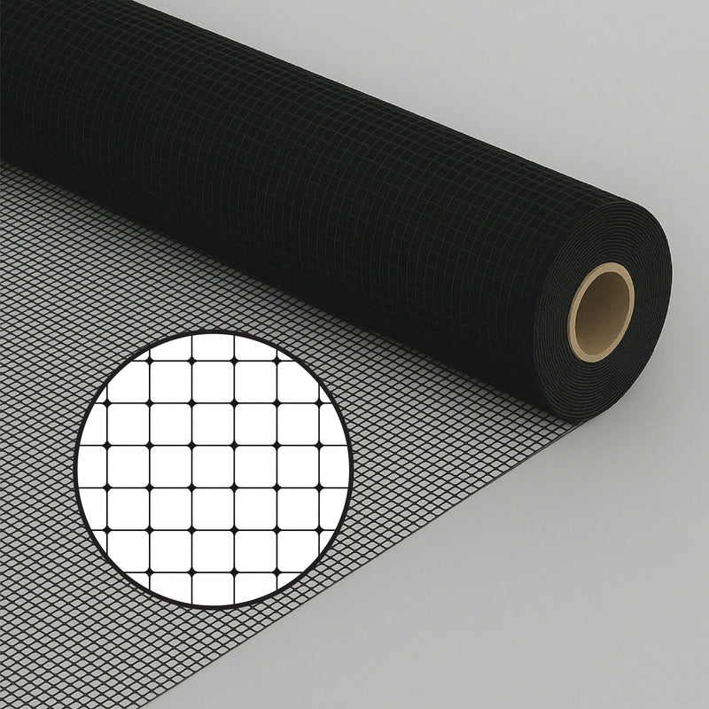 Cat Enclosure Mesh – Safe Outdoor Fencing for Cats | Black Plastic High Netting