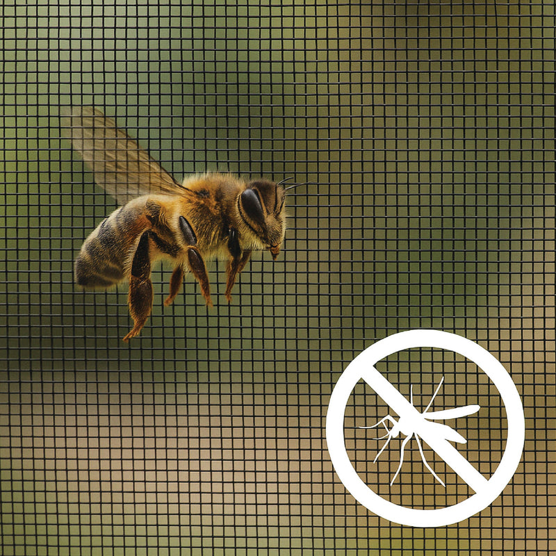 Heavy-Duty Black Pet-Proof Insect Screen – Tear-Resistant Polyester Mesh for Windows And Doors