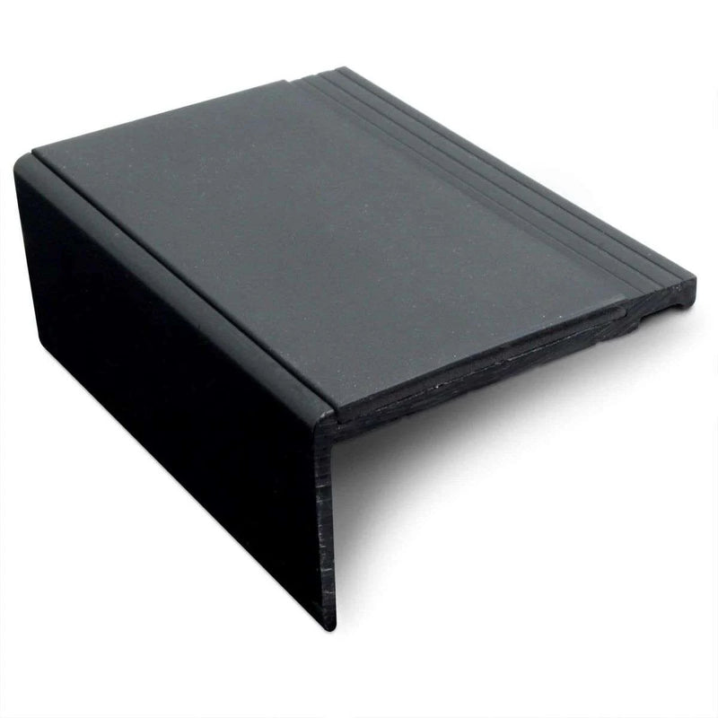 Heavy-Duty Non-Slip Stair Nosing 60.4mm x 32mm Hard Nose PVC Ultimate Safety & Durability!