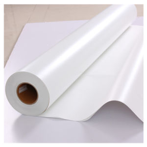 Premium White Matt Vinyl Finish Ferrous Sheet For Screen or Digital Printing - 1260mm x 20m