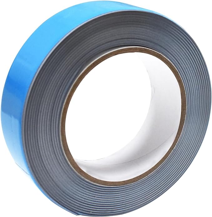 Industrial Grade UV Coated Magnetic Tape With Foam Adhesive  3" Core - 50mm x 30m