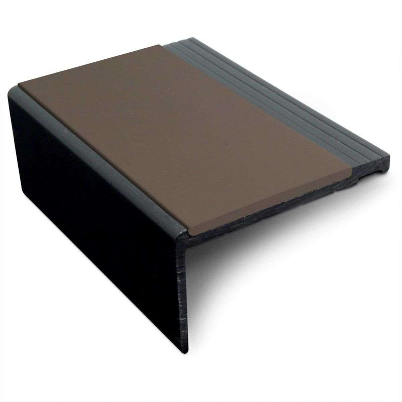 Heavy-Duty Non-Slip Stair Nosing 60.4mm x 32mm Hard Nose PVC Ultimate Safety & Durability!