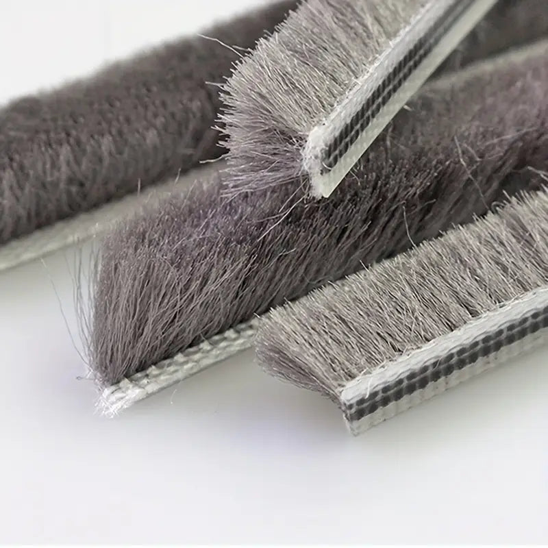 Brush Seal Draught Excluder 7mm Tee 10mm Brush 1000mm/2000mm