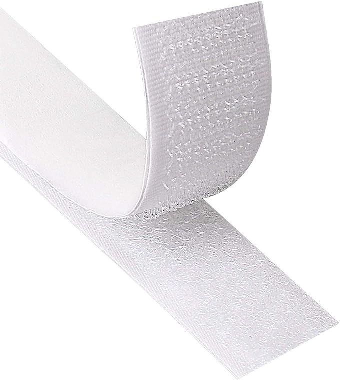 Industrial White Self-Adhesive Stick-On Tape Perfect For Notice Boards And Signs