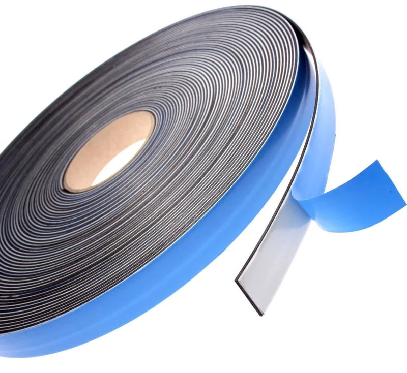 High Durable UV Coated Foam Adhesive Magnetic Tape 3" Core - 5m