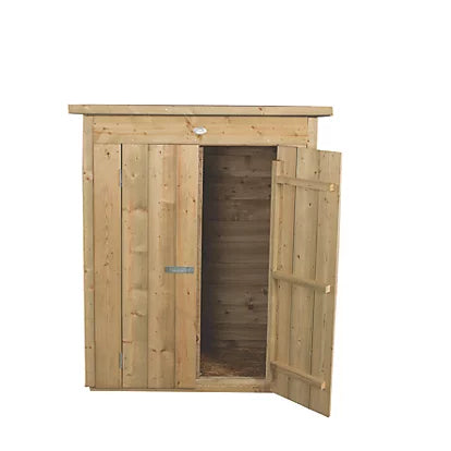 Industrial Quality Pent Shiplap Garden Store For Outdoor Areas