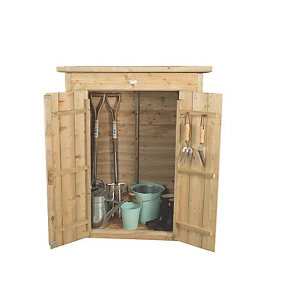 Industrial Quality Pent Shiplap Garden Store For Outdoor Areas