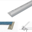 Premium 10mm Anodised Aluminium Carpet Trim Durable Easy-to-Install for Vinyl & Hard Flooring