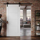 Internal Moulded Ladder Sliding Door Set - Lightweight 6-...