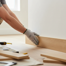 Premium Modern Profile Oak Veneered Skirting Board 18mm x 120mm - Supplied in 5 x 3m Lengths for Versatile Finishing