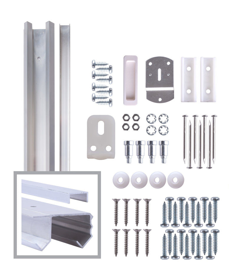 Industrial Grade Aluminium Wardrobe Door Gear For Wardrobes And Storage Spaces