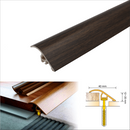 Premium 40mm Wood Effect Door Threshold Ramp Noise-Reducing Easy Install Moisture-Proof Floor Trim for Laminate Tile & Carpet