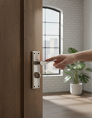 Premium Lever on Backplate Bathroom Lock - Available in Latch, Keylock, and Bathroom Lock Variants