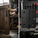 76mm Ball Bearing Hinge Pair - Durable Zinc Alloy