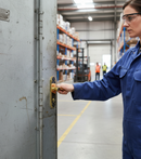 Premium Door Lever on Backplate - Conventional Handle with Shaped Design for Enhanced Style and Functionality