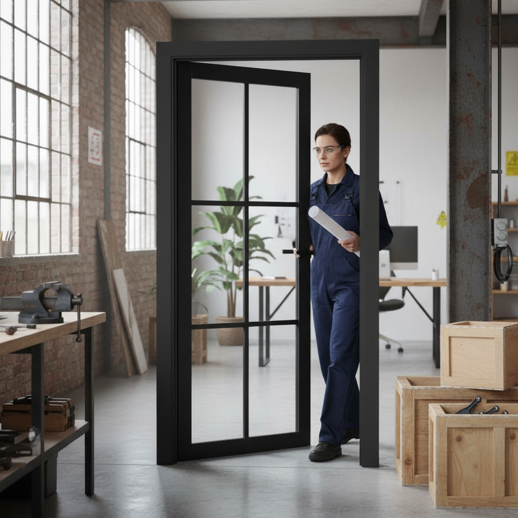 Industrial Studio Made-to-Measure Door