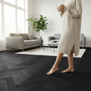 Herringbone Parquet Engineered Real Wood Flooring - 14mm ...