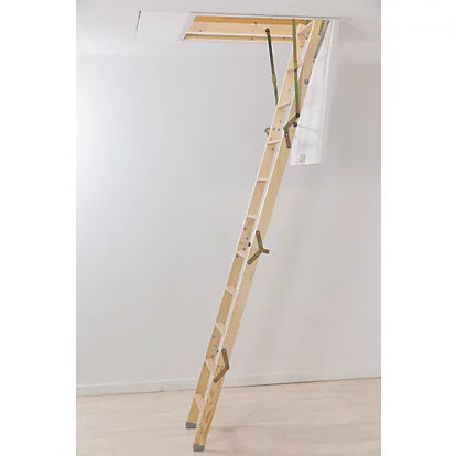 Professional Grade Timber Space Saving Loft Ladder Kit - 2.76m