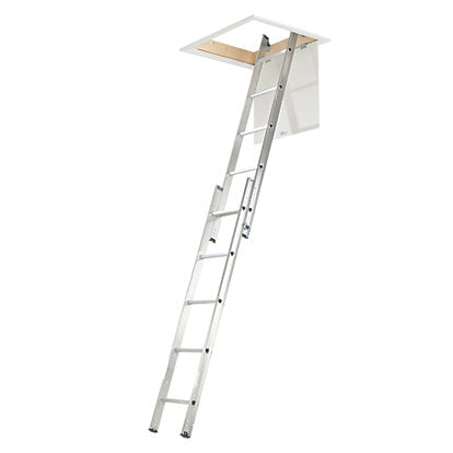 Heavy Duty Aluminium Loft Ladder Professional Use - 2.69m