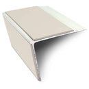 Heavy-Duty Aluminium Stair Nosing 75mm x 58mm Non-Slip Edge Trim