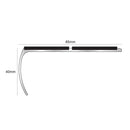 Premium Aluminium Stair Edge Trim 87mm x 40mm Non-Slip PVC Insert