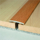 Premium 35mm Aluminium Wood Effect Self-Adhesive Door Threshold Strip Quick & Easy Installation No Drilling Required