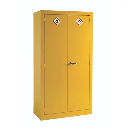 High Quality Yellow Steel Hazardous Substance  Cabinet - 915mm