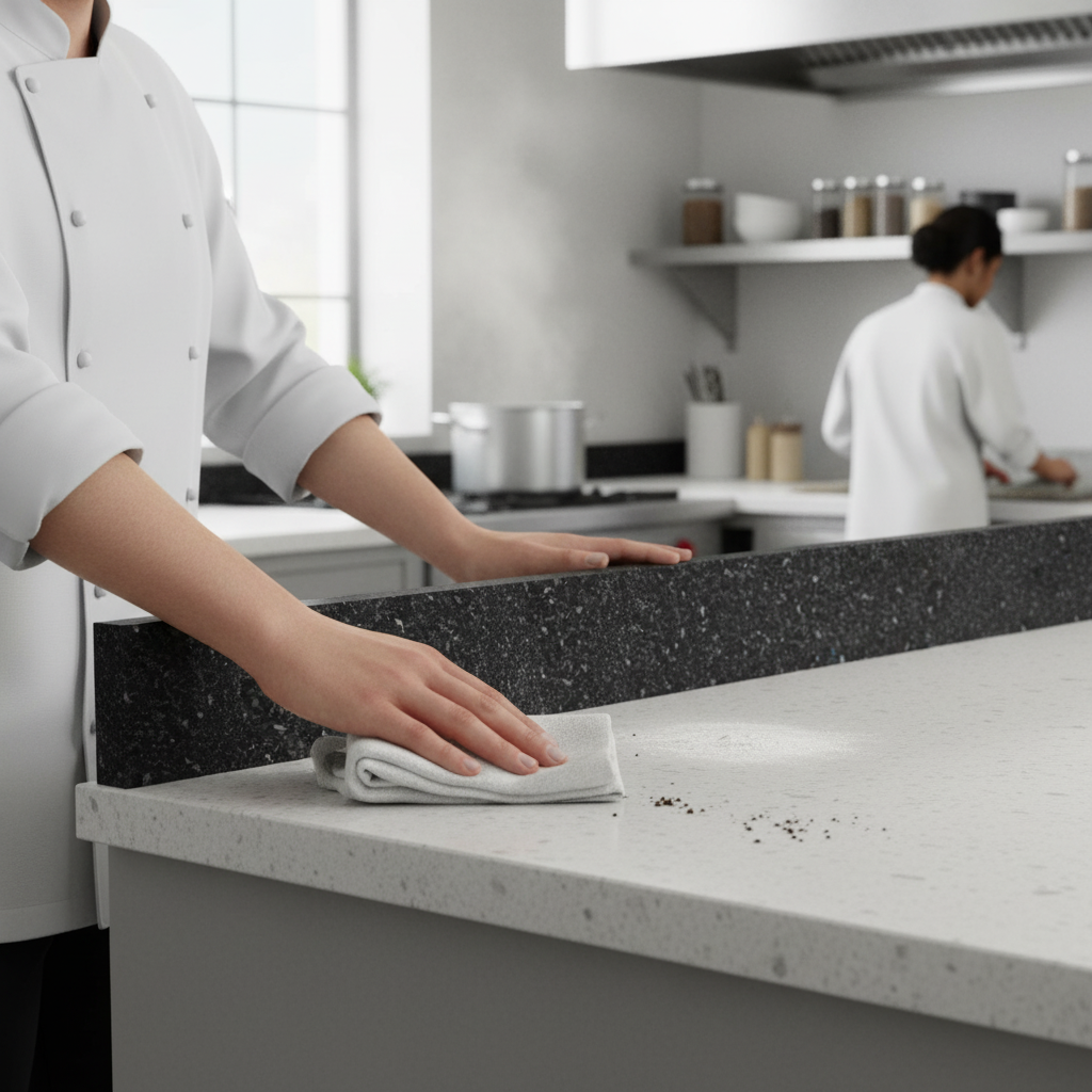 Laminate Upstand 3000mm - Square Edge Finish