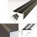 Premium Stair Nosing with Anti-Slip Grip Perfect for High-Traffic Areas