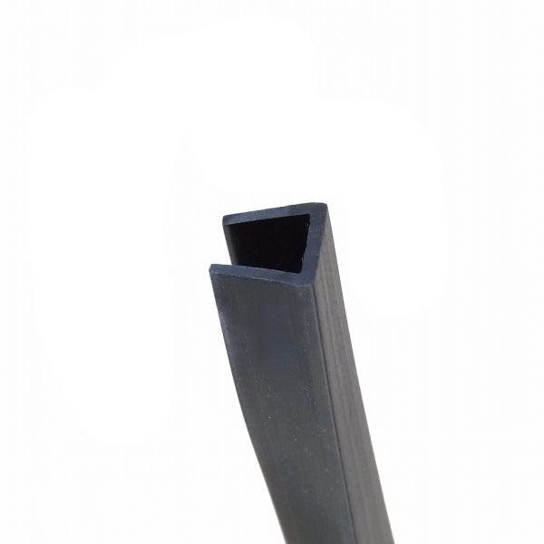 Weather-Resistant 13mm Durable Heavy-Duty Rubber U-Channel Edge Trim for Boat and Home Improvement Projects