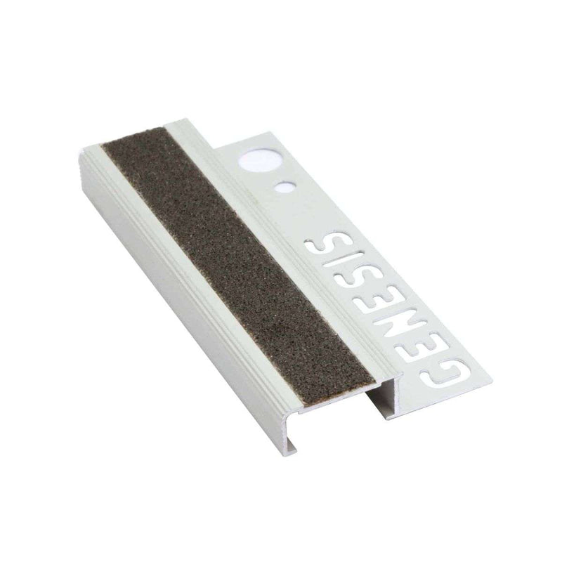 Tredsafe Premium Tile-In Stair Nosing with Carbide Insert High-Performance Durable &amp; Slip-Resistant for Ceramic Wood & Laminate Surfaces Ideal for Commercial & Residential Use